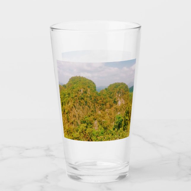 Custom-Cut Vinyl Sticker Glass (Front)
