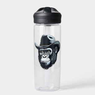 Custom-Cut Vinyl Sticker Water Bottle