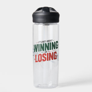 Custom-Cut Vinyl Sticker Water Bottle