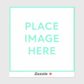 Custom-Cut Vinyl Stickers - Medium 6" x 6"