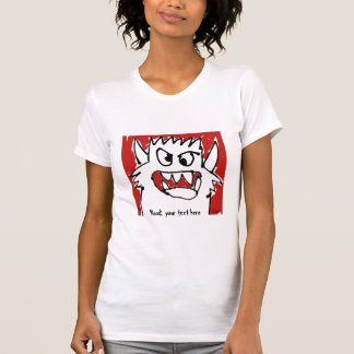 Custom Cute Cartoon Monster Mood T-Shirt