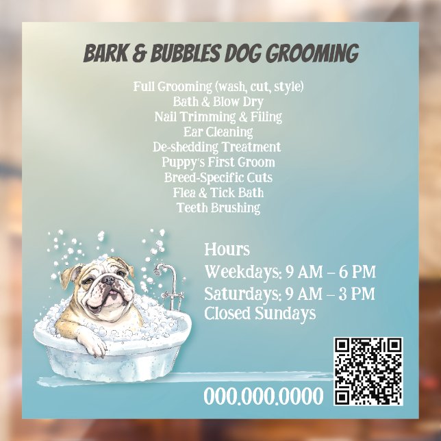 Custom Cute Dog Pet Grooming (Sheet 2)