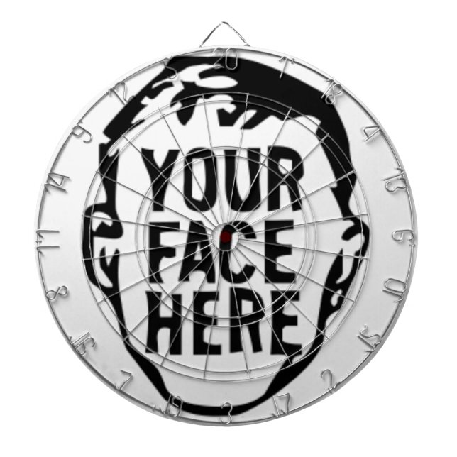 Custom cute fun designs dartboard (Front)
