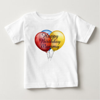 Custom cute Happy Birthday Mummy baby Shirt