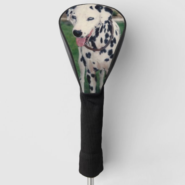 Custom Cute Pet Friend Photo Upload Dog Image Golf Head Cover (Front)