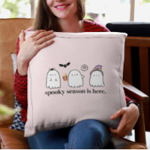 Custom Cute Pink Friendly Ghosts Spooky Season