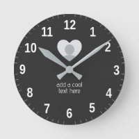 Custom Cute Simple Heart Photo and Text