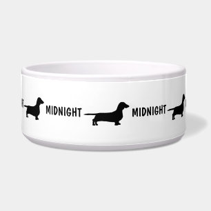 Custom Dachshund Dog Bowl