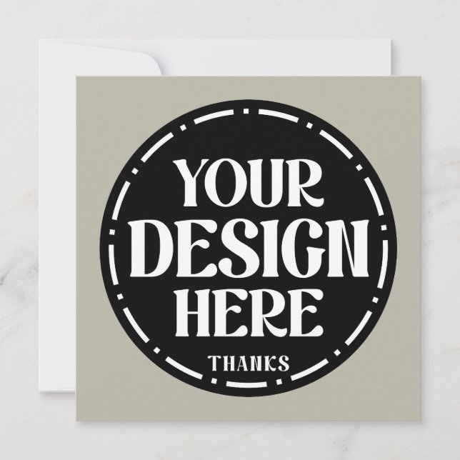 Custom Dad Appreciation gift Design Card (Front)