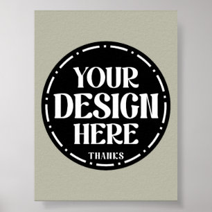 Custom Dad Appreciation gift Design Poster