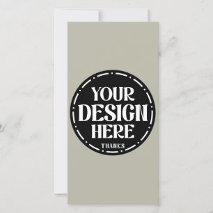 Custom Dad Appreciation gift Design Thank You Card