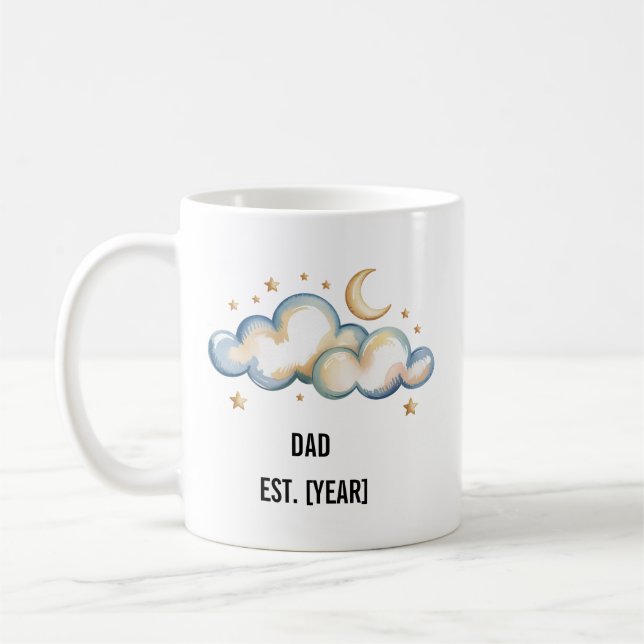 Custom Dad Mug – Personalised New Dad Gift (Left)