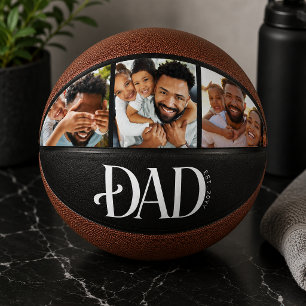 Custom Dad Photo Basketball