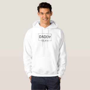 Custom Daddy Father's Day Personalised Hoodie