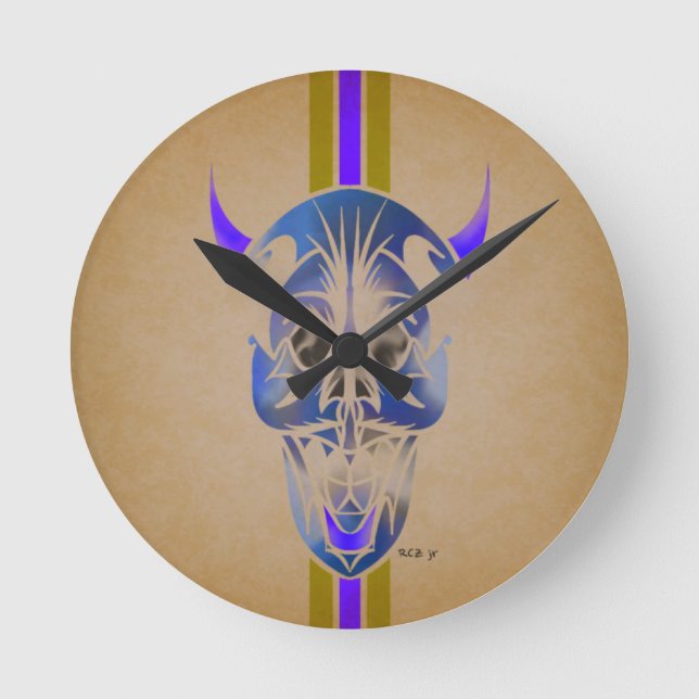 Custom Daddy O Designs Art Clock (Front)