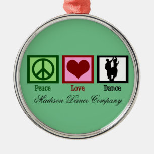 Custom Dance Studio Company Metal Tree Decoration