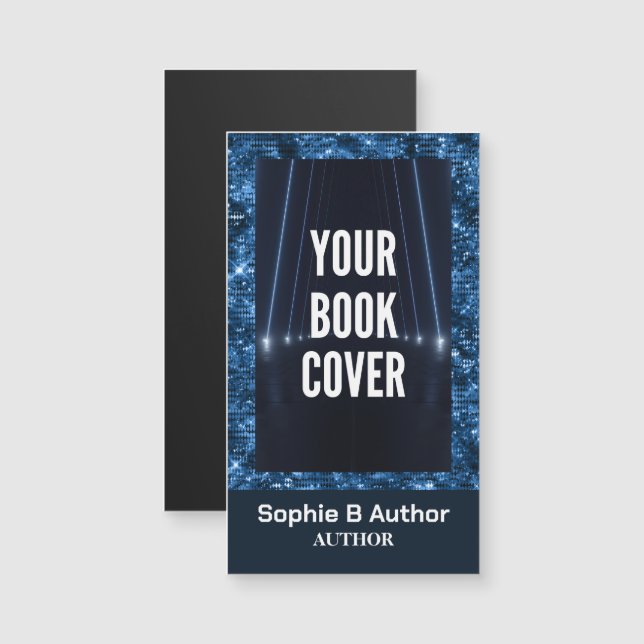 Custom Dark Blue Sci Fi Author Book Cover (Front/Back)