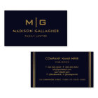 Custom Dark Navy Blue Black And Gold Professional