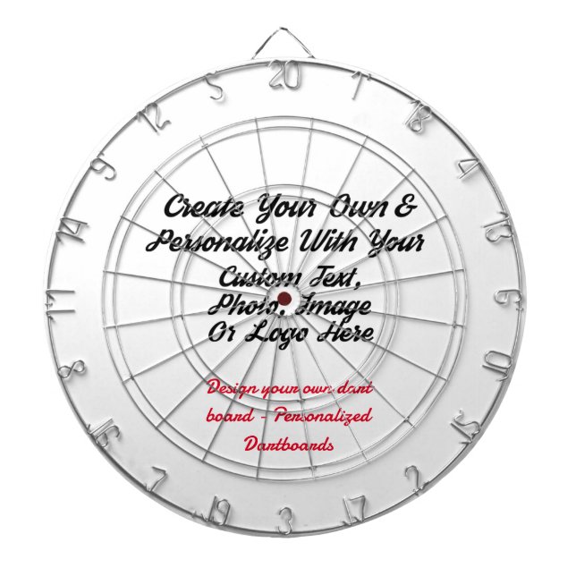 Custom Dart Boards, Personalised Photo Dart Boards (Front)