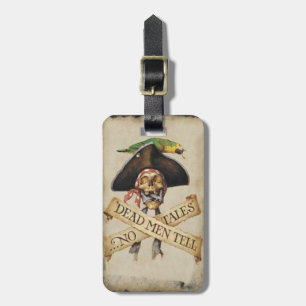 Custom Dead Pirate Luggage Tag