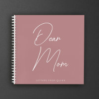 Custom Dear Mum Parent Memories Grief Journal