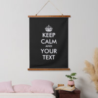 Custom decor Keep Calm and Carry On