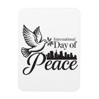 Custom Decorative Day of Peace Magnets
