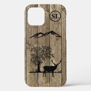 Custom Deer Silhouette Apple iPhone 12 Case