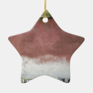 custom deluxe pink and white ceramic tree decoration