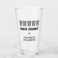 Custom Dental Hygienist Leopard Print Teeth
