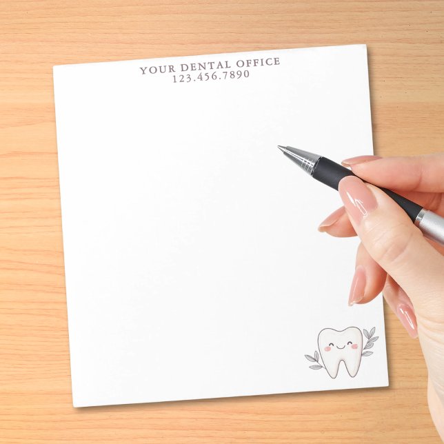 Custom Dental Office Notepad (Creator Uploaded)