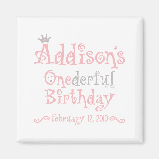 Custom Design - Addison Magnet (Front)