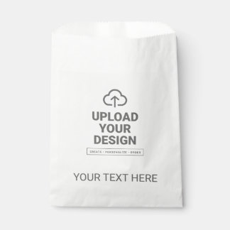 Custom Design and Text Favour Bag