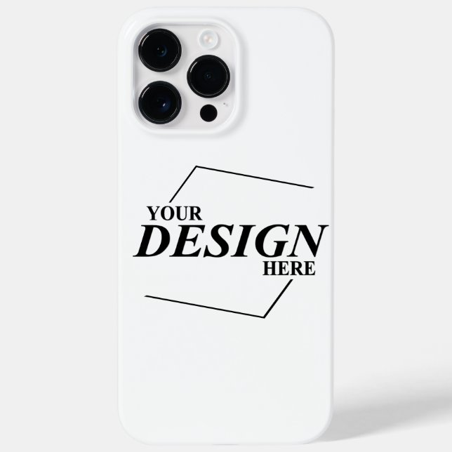 Custom Design Create Your Own Template Case-Mate iPhone Case (Back)