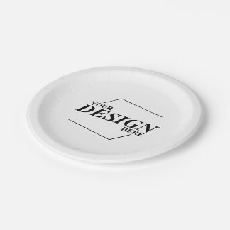Custom Design Create Your Own Template Paper Plate