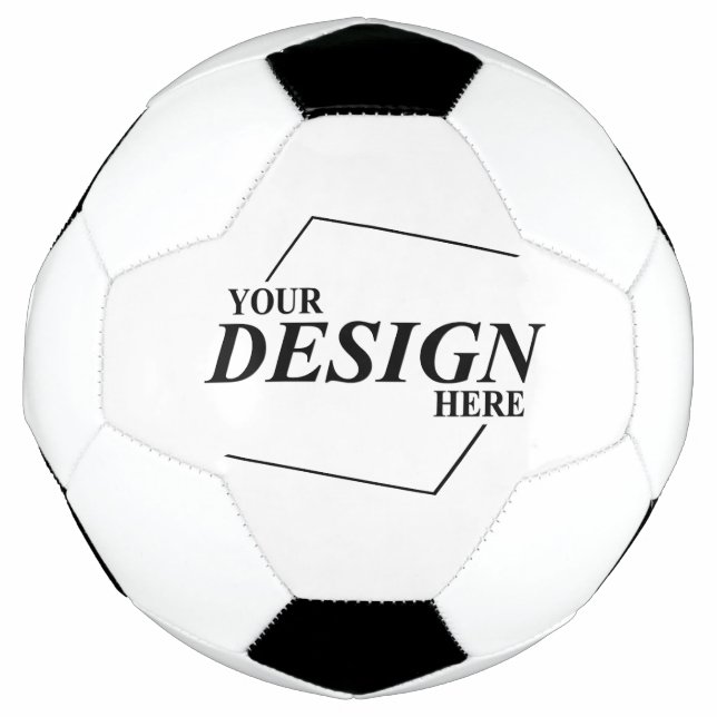 Custom Design Create Your Own Template Soccer Ball (Front)