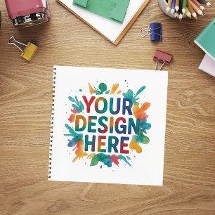 Custom design DIY make your own Notebook