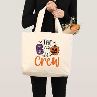 Custom Design Halloween Tote Bag - Spooky Boo Crew