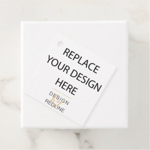 Custom Design Printing service Favour Tags