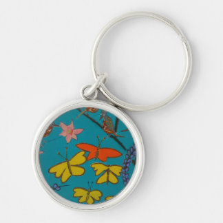 Custom design round keychain