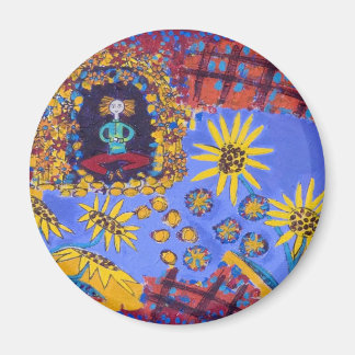 Custom design round magnet