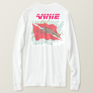 Custom Design Spiny Lobster T-Shirt