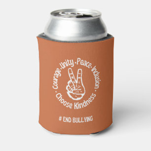 Custom Design: Unity Day Orange Anti Bullying Can Cooler