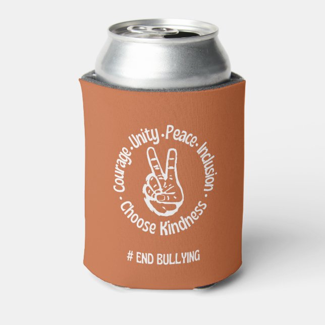 Custom Design: Unity Day Orange Anti Bullying Can Cooler (Can Back)