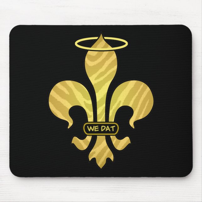 Custom Design - We Dat Mouse Pad (Front)