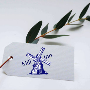 Custom Design Your Logo or Personalise (darker) Rubber Stamp