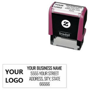 Custom Design Your Own Address Self-inking Stamp