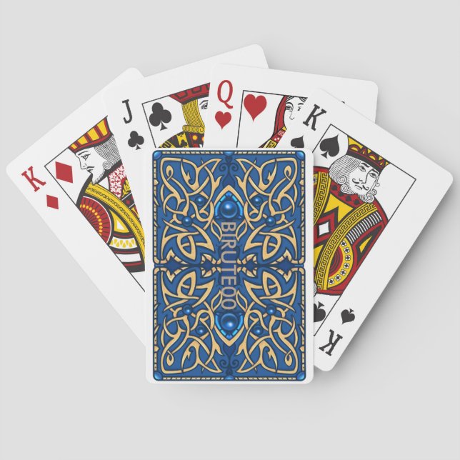 Custom Designed Back Playing Cards (Back)