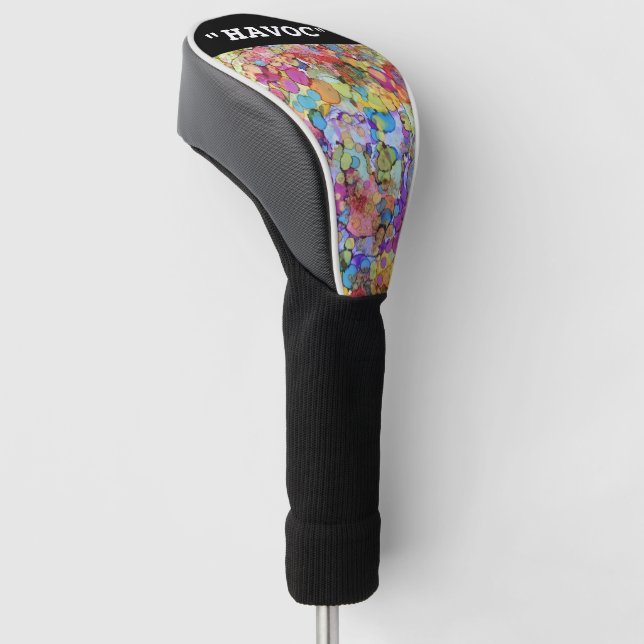 Custom Designed Golf Driver Headcover (Angled)
