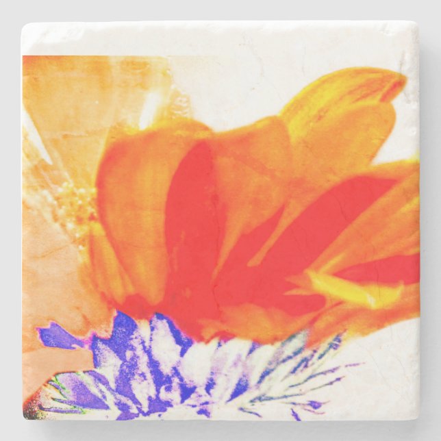 Custom Designed Stone Coaster  (Front)